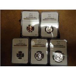 1955 US PROOF SET ALL NGC SLABS SEE DESCRIPTION