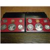 Image 2 : 1973 & 1977 US PROOF SETS (WITH BOXES)