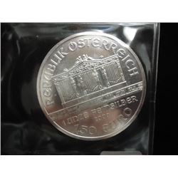 2008 AUSTRIA SILVER 1 1/2 EURO PHILHARMONIC UNC