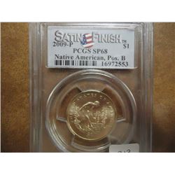 2009-P NATIVE AMERICAN DOLLAR PCGS SP68