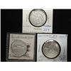 Image 1 : LOT OF 3 SILVER GUATEMALA COINS SEE DESCRIPTION