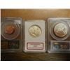Image 2 : 3 COIN SLAB ASSORTMENT SEE DESCRIPTION