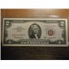 Image 1 : 1963 US RED SEAL $2 NOTE CRISP UNC