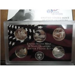 2005 SILVER US 50 STATE QUARTERS PROOF SET