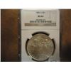 Image 1 : 1881-S MORGAN SILVER DOLLAR NGC MS64