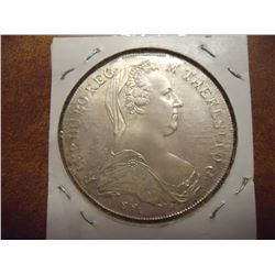 1780 AUSTRIA MARIA THERESIA THALER (SILVER)