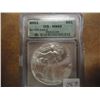 Image 1 : 2001 AMERICAN SILVER EAGLE ICG MS69