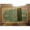 Image 2 : 10 CENT US FRACTIONAL CURRENCY TAPED