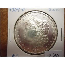 1904-O MORGAN SILVER DOLLAR UNC