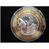 Image 1 : CASINO $10 SILVER TOKEN (UNC) CHIP-IN'S ISLAND