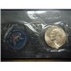 Image 1 : 1974-S  IKE SILVER DOLLAR UNCIRCULATED (BLUE PACK)