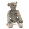 Image 1 : A small mohair Teddy Bear, possibly Bing, circa 1910, with boot button eyes and jointed limbs (pl...