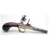 Image 1 : An early 18th century design reproduction pocket pistol with engraved brass mounts....
