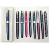 Image 1 : A small collection of fountain pens (9)...