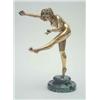 Image 1 : Claire Jeanne Roberte Colinet, French early 20th century, A bronze figure "The Juggler", standing...
