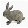 Image 1 : An Austrian cold painted bronze model of a hare, by Franz Bergman, stamped with the Bergman seal...