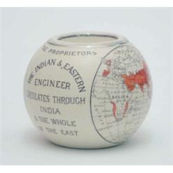 An early 20th century Joseph Cawston & Sons advertising inkwell, 2.75ins...