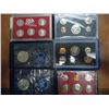 Image 3 : 6 US MINT SETS SEE DESCRIPTION 1980 US PROOF SET (WITH BOX), 1972 US PROOF SET (WITH BOX), 1968 US P