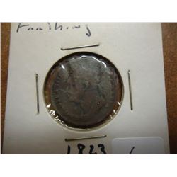 1823 ENGLISH FARTHING