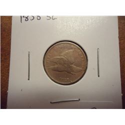 1858 (SMALL LETTER) FLYING EAGLE CENT