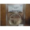Image 1 : 1992-D COLUMBUS SILVER DOLLAR PCGS MS69
