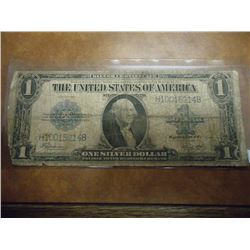 1923 LARGE SIZE $1 HORSE BLANKET  SILVER CERT.