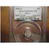 Image 1 : 2003-S SILVER ROOSEVELT DIME PCGS PR69 DCAM