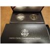 Image 1 : 1989 US CONGRESS 2 COIN PROOF SET ORIGINAL US MINT PACKAGING