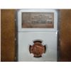 Image 1 : 2009 LINCOLN BIRTH & CHILDHOOD CENT NGC MS65RD 1ST DAY ISSUE