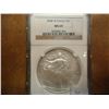 Image 1 : 2008-W AMERICAN SILVER EAGLE NGC MS69