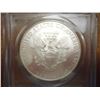 Image 2 : 2010 AMERICAN SILVER EAGLE PCGS MS70 25TH YEAR OF ISSUE