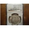Image 1 : 1888 MORGAN SILVER DOLLAR NGC MS63