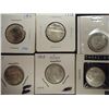 Image 1 : 1911,12,36,67,68 & 68 CANADA SILVER 25 CENTS THE 1967 AND 1-1968 ARE UNC