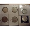 Image 2 : 1911,12,36,67,68 & 68 CANADA SILVER 25 CENTS THE 1967 AND 1-1968 ARE UNC