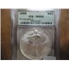 Image 1 : 1995 AMERICAN SILVER EAGLE ICG MS69