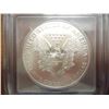 Image 2 : 1995 AMERICAN SILVER EAGLE ICG MS69