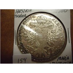 1780 AUSTRIA MARIA THERESIA THALER (SILVER)
