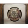 Image 2 : 1964 ACCENT HAIR KENNEDY HALF DOLLAR NGC PF62