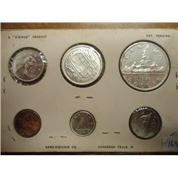 1957 CANADA SILVER (PF LIKE) SET