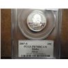 Image 1 : 2007-S SILVER IDAHO QUARTER PCGS PR70 DCAM