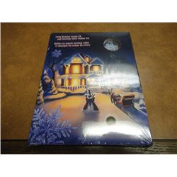 2006 CANADA STERLING SILVER $ & CD SET BLUE SNOWFLAKE, ORIGINAL ROYAL CANADIAN MINT PACKAGING SEALED