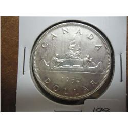 1952 CANADA SILVER DOLLAR