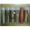 Image 1 : 6 TUBE OF VARIOUS COINS SEE DESCRIPTION ROLL OF 50 INDIAN HEAD CENTS ALL CLEANED, ROLL OF LINCOLN WH