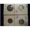 Image 2 : 1891,99,1906 & 1911 CANADA SILVER 5 CENTS