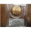 Image 1 : 2010-D LINCOLN DOLLAR PCGS MS66 POS. B 1ST DAY ISSUE