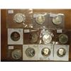 Image 1 : NICE 11 COIN ASSORTMENT SEE DESCRIPTION 1982-D GEORGE WASHINGTON HALF UNC, 1989-S US CONGRESS HALF P