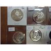 Image 2 : NICE 11 COIN ASSORTMENT SEE DESCRIPTION 1982-D GEORGE WASHINGTON HALF UNC, 1989-S US CONGRESS HALF P