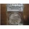Image 1 : 2012-W AMERICAN SILVER EAGLE ANACS SP70 SATIN FINISH