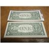 Image 2 : 2-2003-A $1 FRN'S LOW CONSECUTIVE SERIAL 'S UNC SERIAL NUMBERS ARE:G00003161H-G00003162H