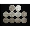 Image 2 : 10 ASSORTED BARBER DIMES